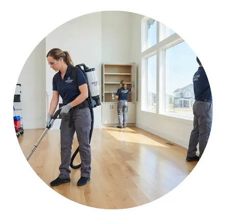 Residential construction cleaning