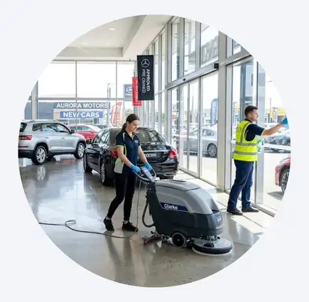 car dealership cleaning service