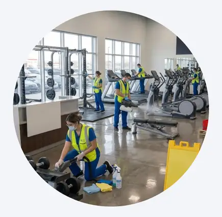 gym cleaning service